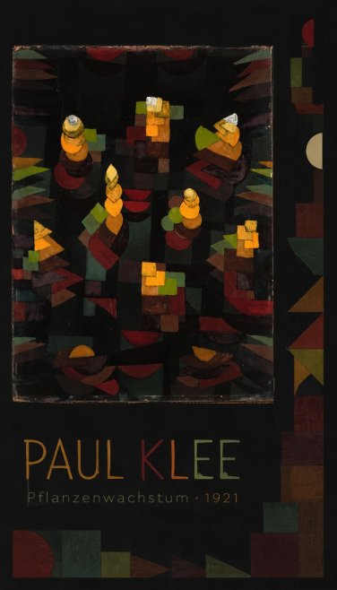 Paul Klee Pflanzenwachstum No3 - Plakat
