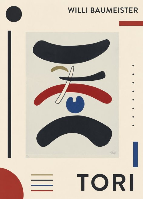 Willi Baumeister Tori No1 - Plakat