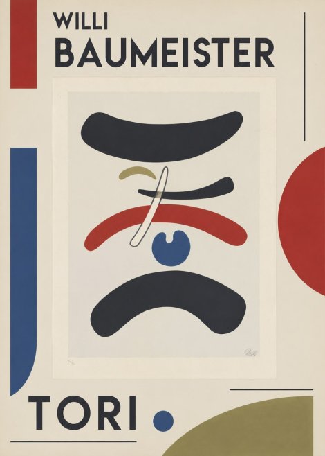 Willi Baumeister Tori No2 - Plakat