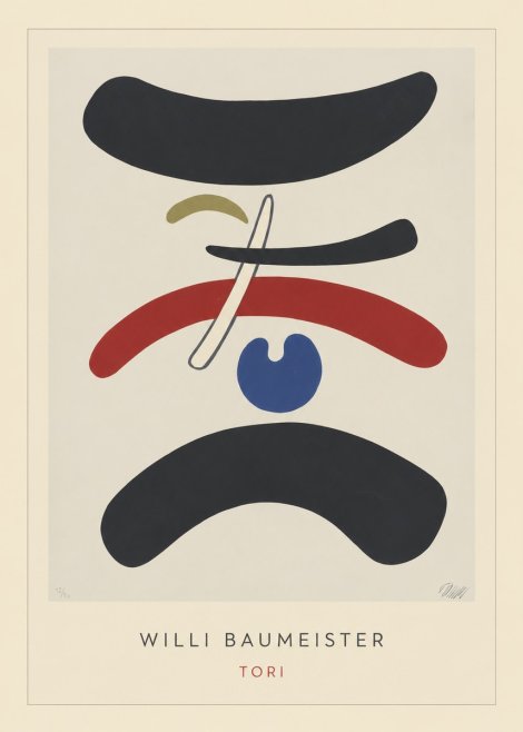 Willi Baumeister Tori No3 - Plakat
