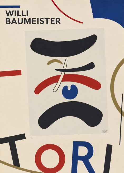Willi Baumeister Tori No6 - Plakat