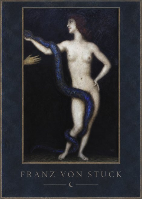 Franz von Stuck Sin No1 - Plakat