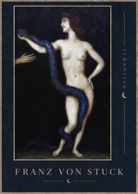 Franz von Stuck Sin No4 - Plakat