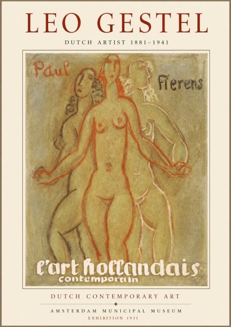 Leo Gestel L'art Hollandais Contemporain II No1 - Plakat