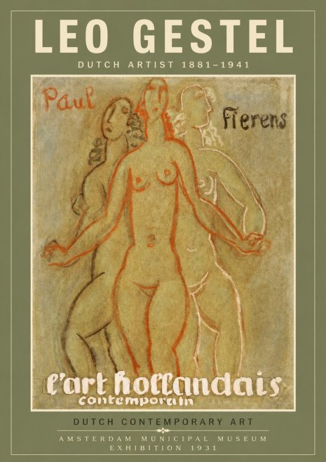 Leo Gestel L'art Hollandais Contemporain II No4 - Plakat