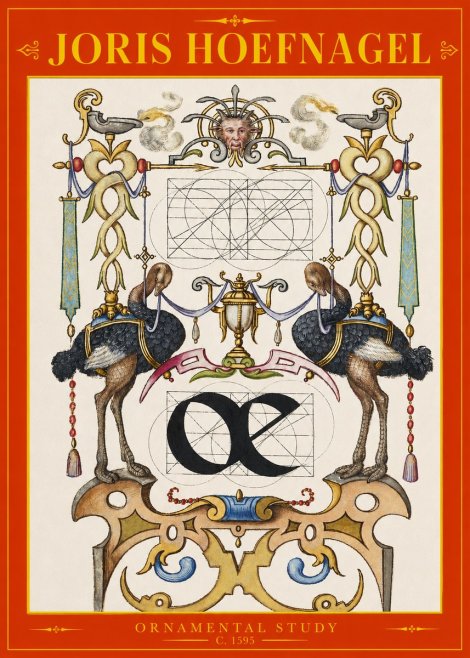 Joris Hoefnagel Ornamental Study I No2 - Plakat
