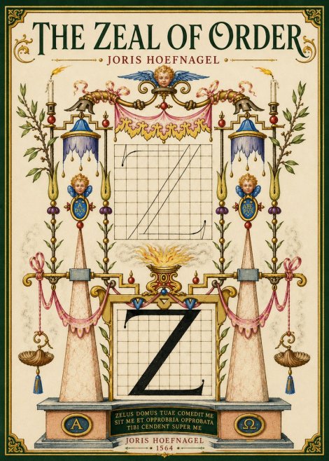 Joris Hoefnagel The Z Table No5 - Plakat