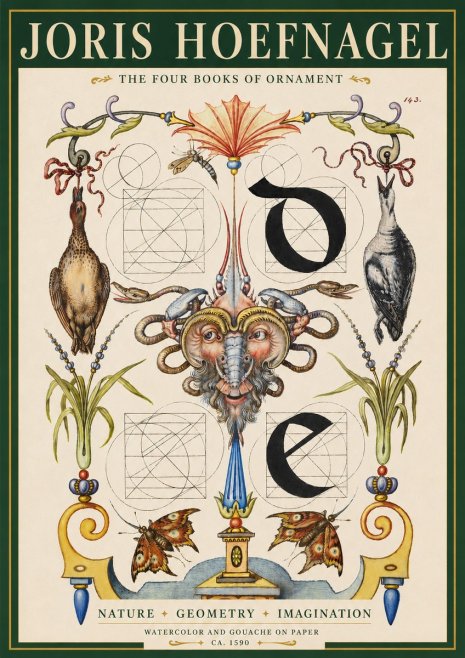 Joris Hoefnagel Ornamental Composition No3 - Plakat