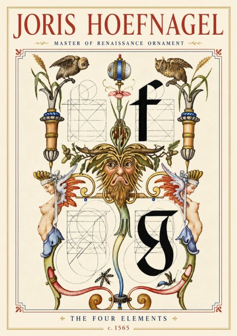 Joris Hoefnagel The Four Elements II No4 - Plakat