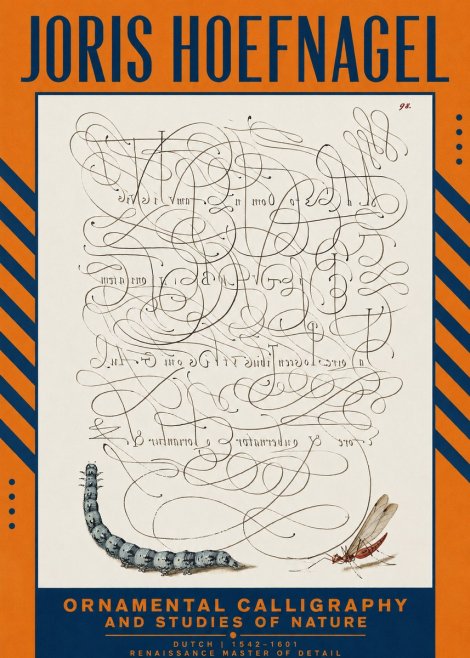 Joris Hoefnagel Ornamental Calligraphy and Studies of Nature No2 - Plakat