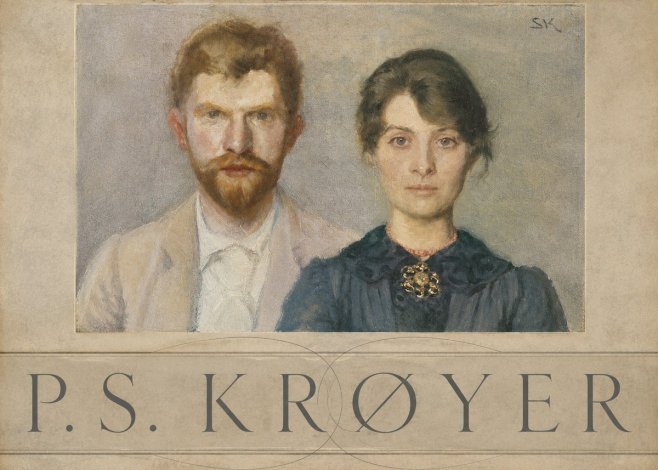 P.S. Krøyer Self-portrait with Marie Krøyer No3 - Plakat