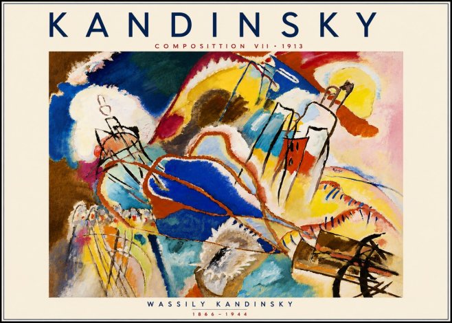 Kandinsky Composition Vii I No6 - Plakat
