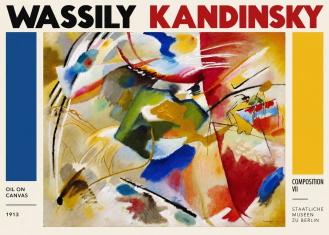 Kandinsky Composition Vii II No4 - Plakat