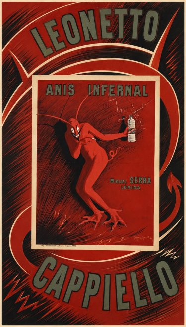 Leonetto Cappiello Anis Infernal I No6 - Plakat