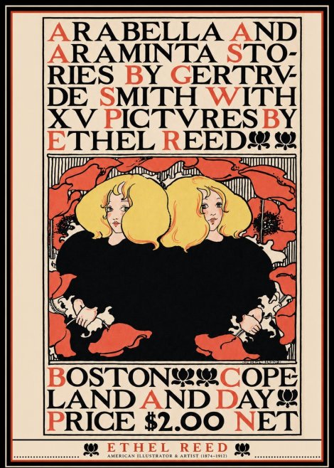 Ethel Reed Arabella and Araminta Stories No1 - Plakat