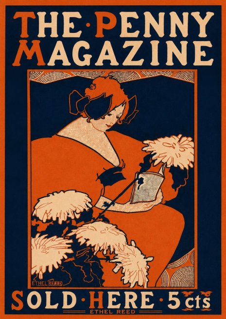 Ethel Reed The Penny Magazine No4 - Plakat