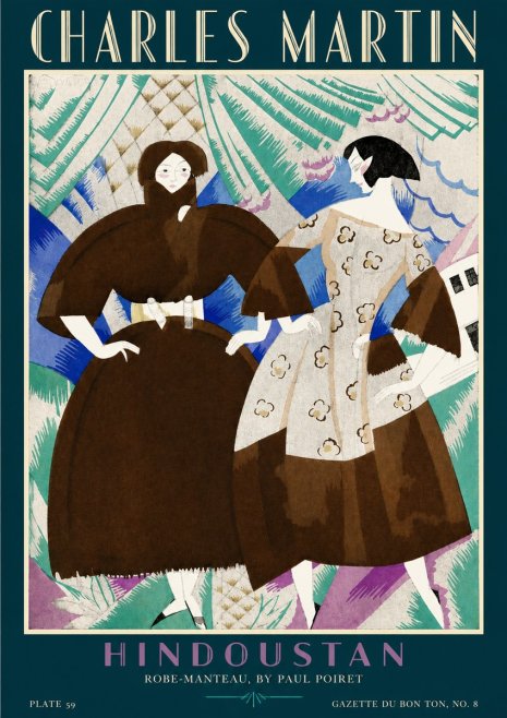Charles Martin Hindoustan No3 - Plakat