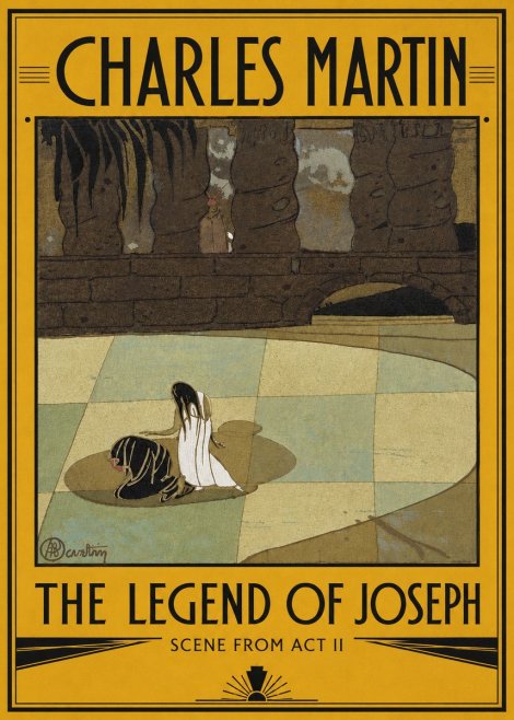 Charles Martin The Legend of Joseph - Scene from Act Ii No4 - Plakat