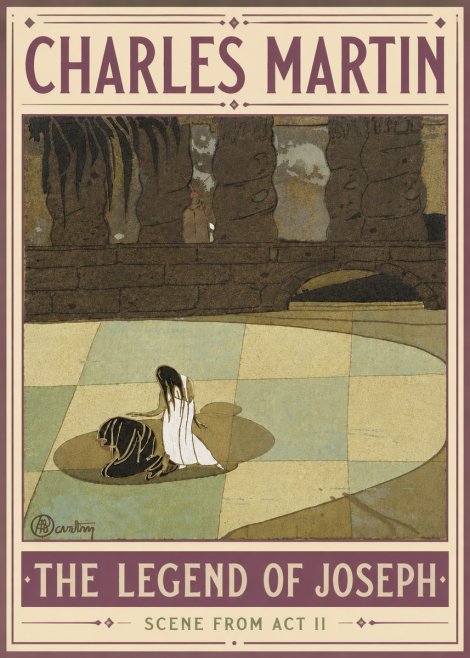 Charles Martin The Legend of Joseph - Scene from Act Ii No5 - Plakat