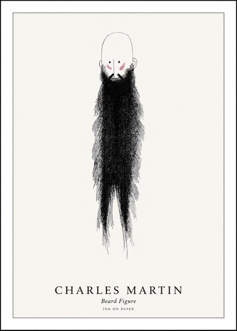Charles Martin Beard Figure No1 - Plakat