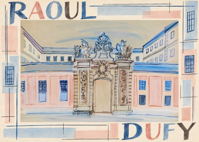 Raoul Dufy Versailles, the Grand Trianon No5 - Plakat