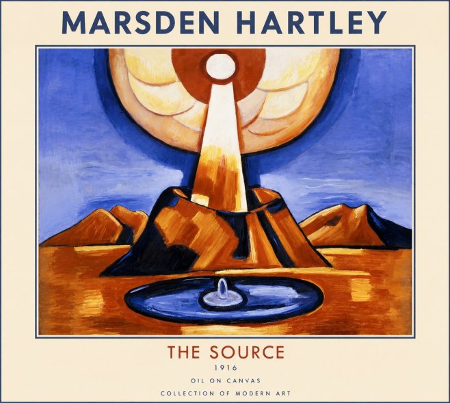 Marsden Hartley The Source No1 - Plakat