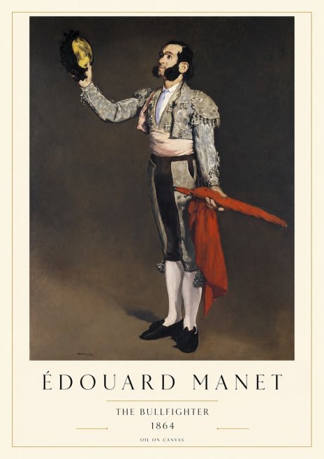 Édouard Manet The Bullfighter No1 - Plakat