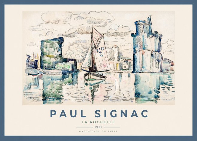 Signac La Rochelle II No2 - Plakat