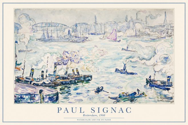 Signac Rotterdam, 1908 No1 - Plakat
