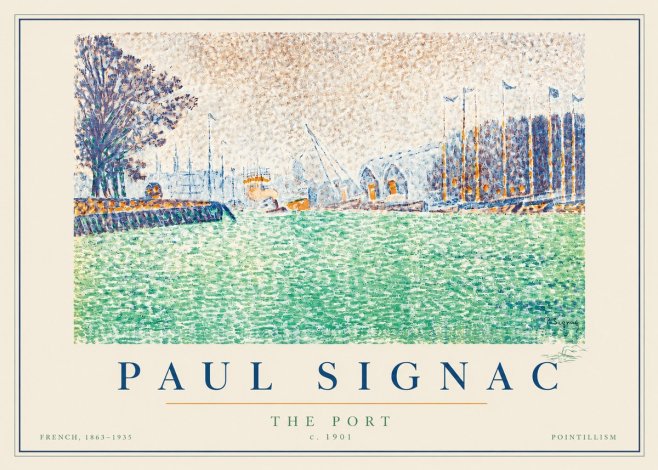 Signac The Port No2 - Plakat