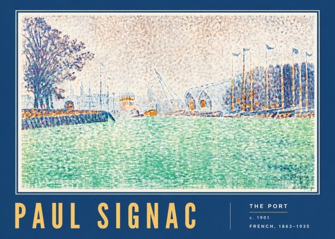 Signac The Port No5 - Plakat