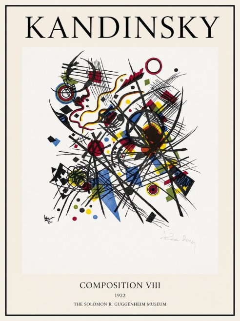 Kandinsky Composition Viii No1 - Plakat