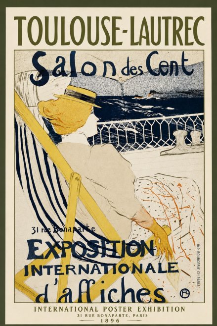 Toulouse-Lautrec Salon Des Cent No3 - Plakat