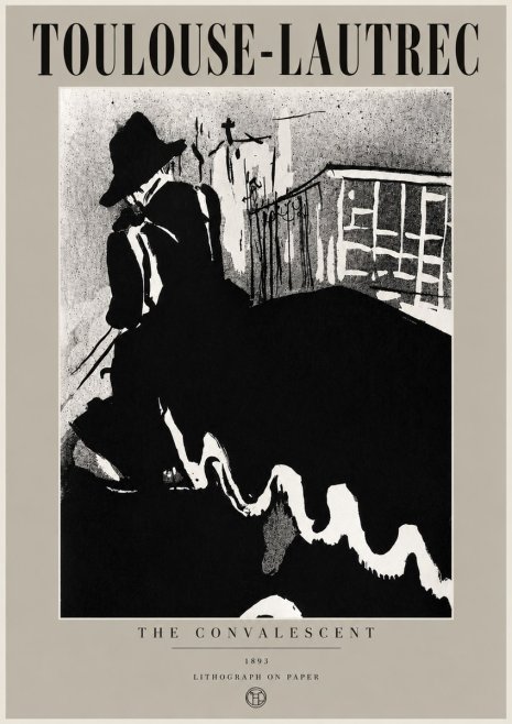 Toulouse-Lautrec The Convalescent No6 - Plakat