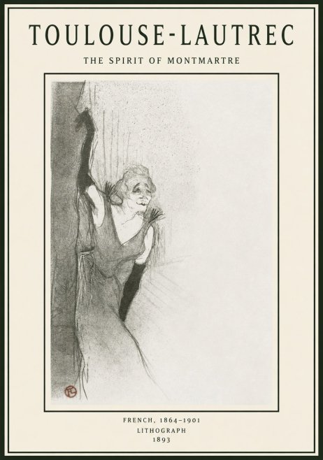 Toulouse-Lautrec The Spirit of Montmartre No1 - Plakat