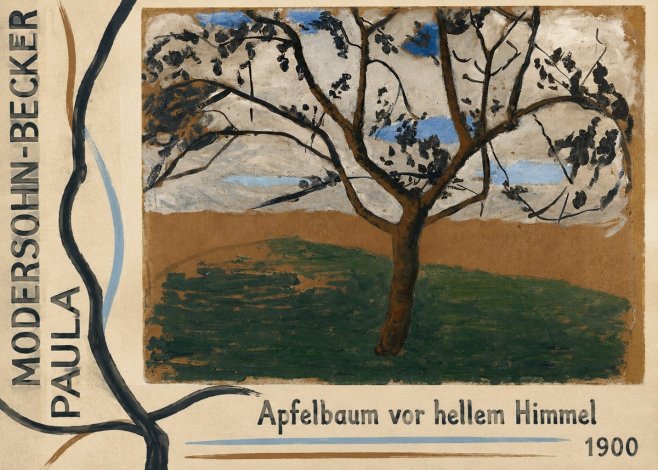 Paula Modersohn-Becker Apfelbaum Vor Hellem Himmel No3 - Plakat
