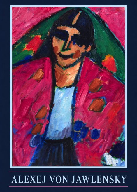 Alexej von Jawlensky Head of a Man No4 - Plakat