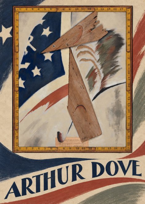 Arthur Dove The Flag No4 - Plakat