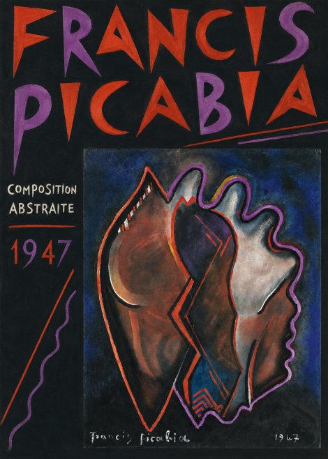 Francis Picabia Composition Abstraite No6 - Plakat