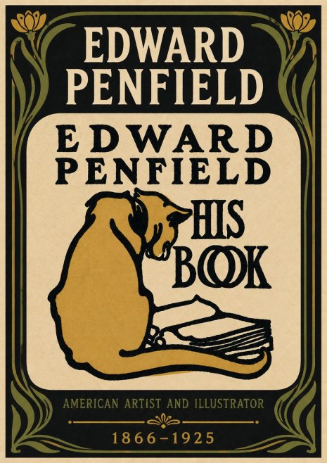 Edward Penfield His Book No6 - Plakat