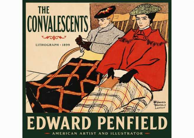 Edward Penfield The Convalescents No4 - Plakat