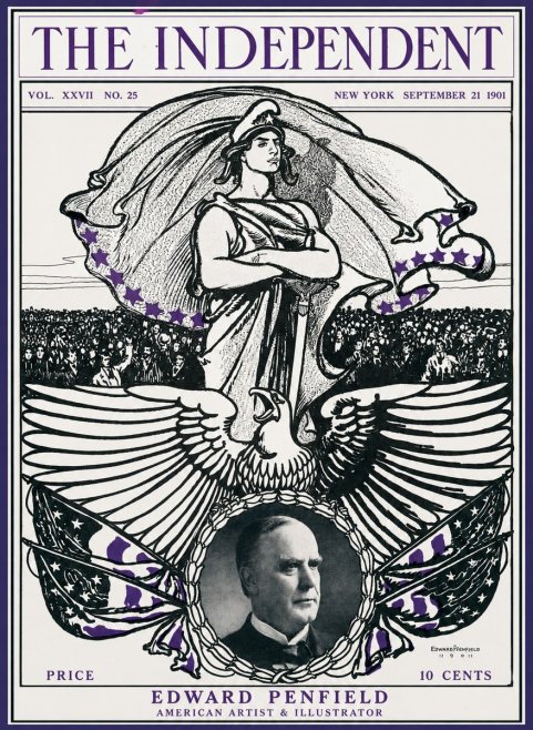Edward Penfield The Independent No1 - Plakat