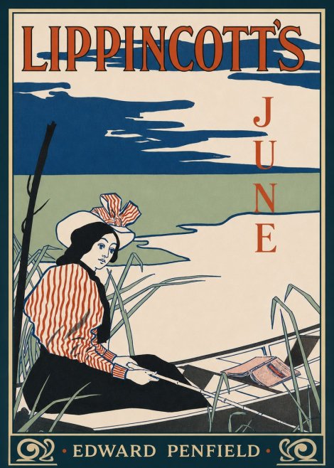 Edward Penfield Lippincott's June No2 - Plakat