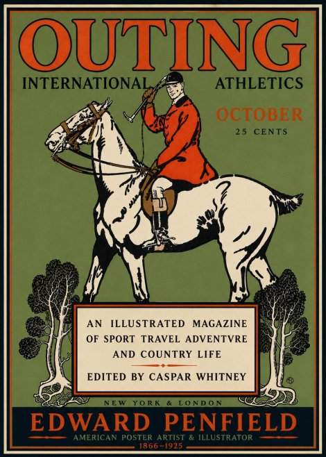 Edward Penfield Outing No6 - Plakat