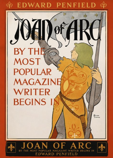 Edward Penfield Joan of Arc No1 - Plakat