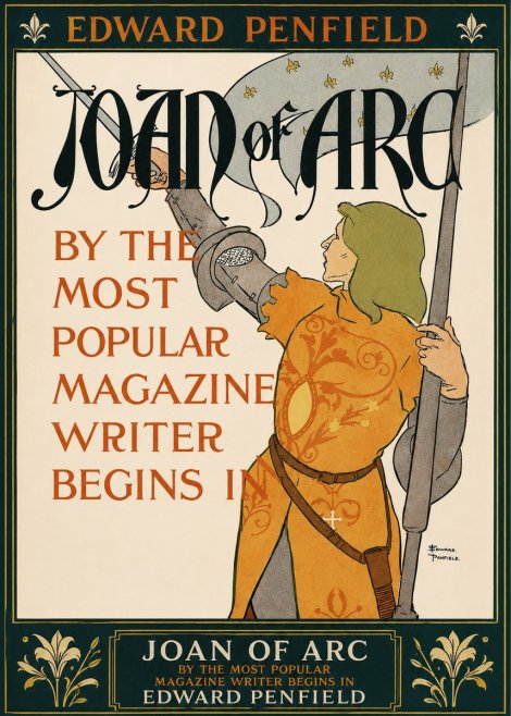 Edward Penfield Joan of Arc No3 - Plakat