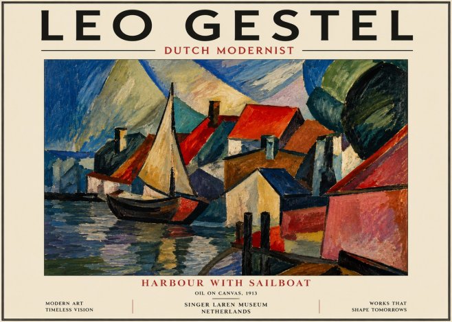 Leo Gestel The Quiet Moment No4 - Plakat