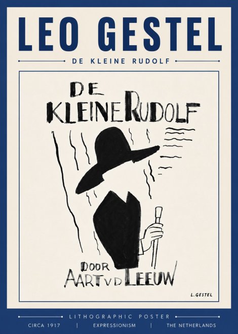 Leo Gestel De Kleine Rudolf No5 - Plakat