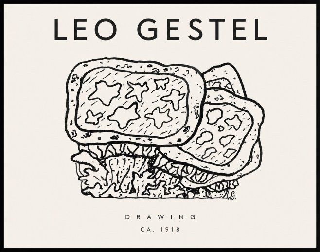 Leo Gestel Drawing Ca. 1918 No1 - Plakat