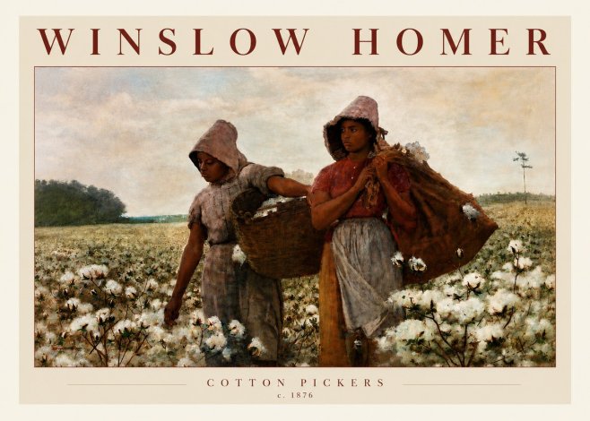Winslow Homer Cotton Pickers No5 - Plakat